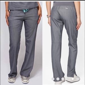 FIGS Kade Cargo Pocket Scrub Pants Size XS Tall